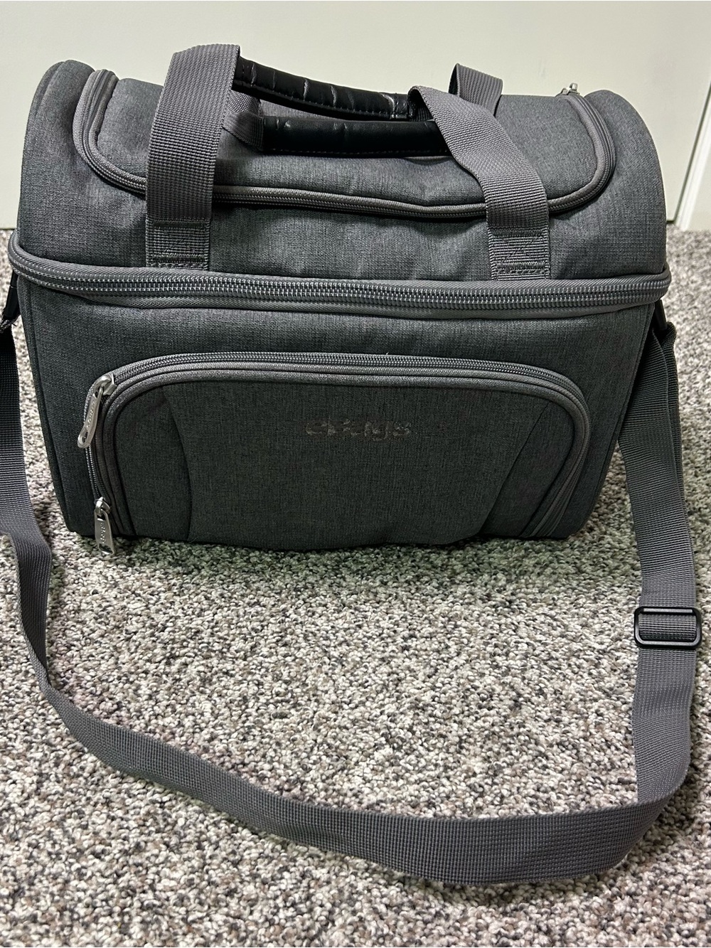 eBags Crew Cooler II Insulated Lunch Bag in Grey Travel Flight Attendant Pilot